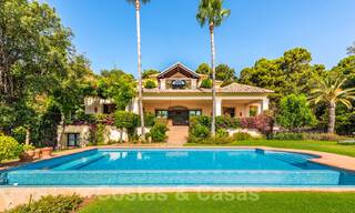 Mediterranean luxury villa with sea views for sale in the exclusive La Zagaleta Golf Resort in Benahavis - Marbella 36317 
