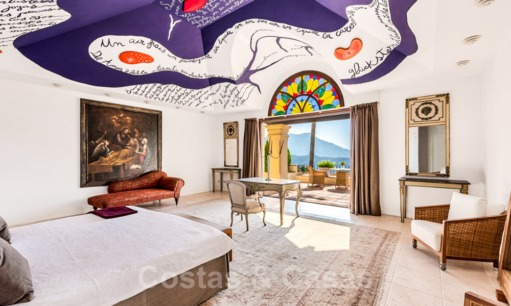 Mediterranean luxury villa with sea views for sale in the exclusive La Zagaleta Golf Resort in Benahavis - Marbella 36319