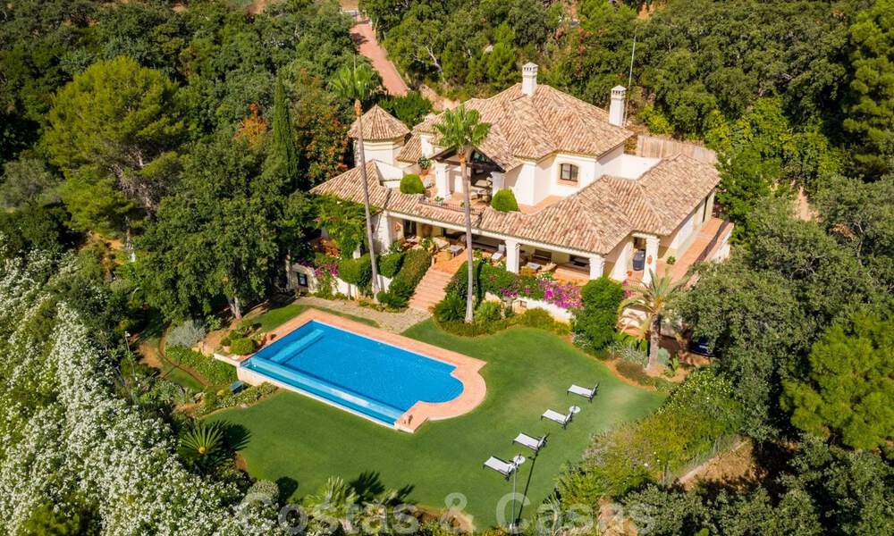 Mediterranean luxury villa with sea views for sale in the exclusive La Zagaleta Golf Resort in Benahavis - Marbella 36320