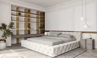 Modern - classic style new luxury villas for sale on the prestigious Golden Mile in Marbella 36395 