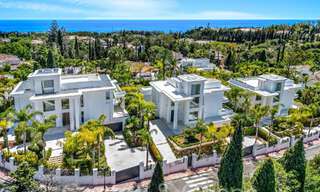 Modern - classic style new luxury villas for sale on the prestigious Golden Mile in Marbella 69668 