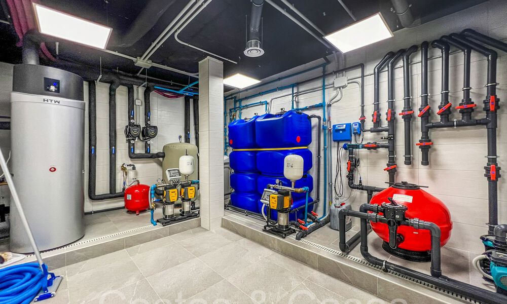 Modern - classic style new luxury villas for sale on the prestigious Golden Mile in Marbella 69676