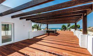 Modern beachside villa for sale in East Marbella with sea views, a stone's throw away from beautiful and cozy beaches 36448 