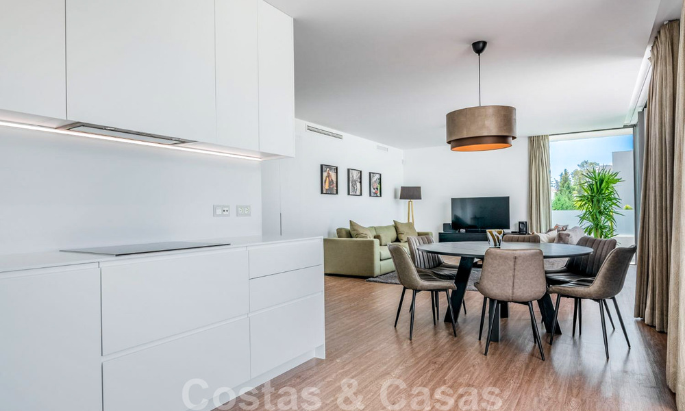 Ready to move in, modern designer 3 bedroom penthouse for sale within a luxury residential area in Marbella - Estepona 36728