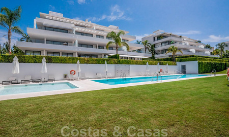 Ready to move in, modern designer 3 bedroom penthouse for sale within a luxury residential area in Marbella - Estepona 36742