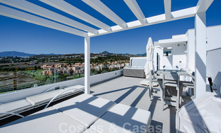 Ready to move in, spacious modern designer penthouse for sale in a luxury complex in Marbella - Estepona 36971 