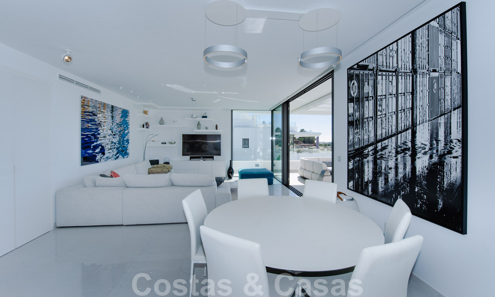 Ready to move in, spacious modern designer penthouse for sale in a luxury complex in Marbella - Estepona 36977