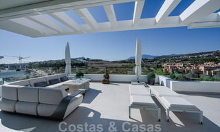 Ready to move in, spacious modern designer penthouse for sale in a luxury complex in Marbella - Estepona 36984 