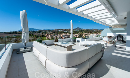 Ready to move in, spacious modern designer penthouse for sale in a luxury complex in Marbella - Estepona 36985