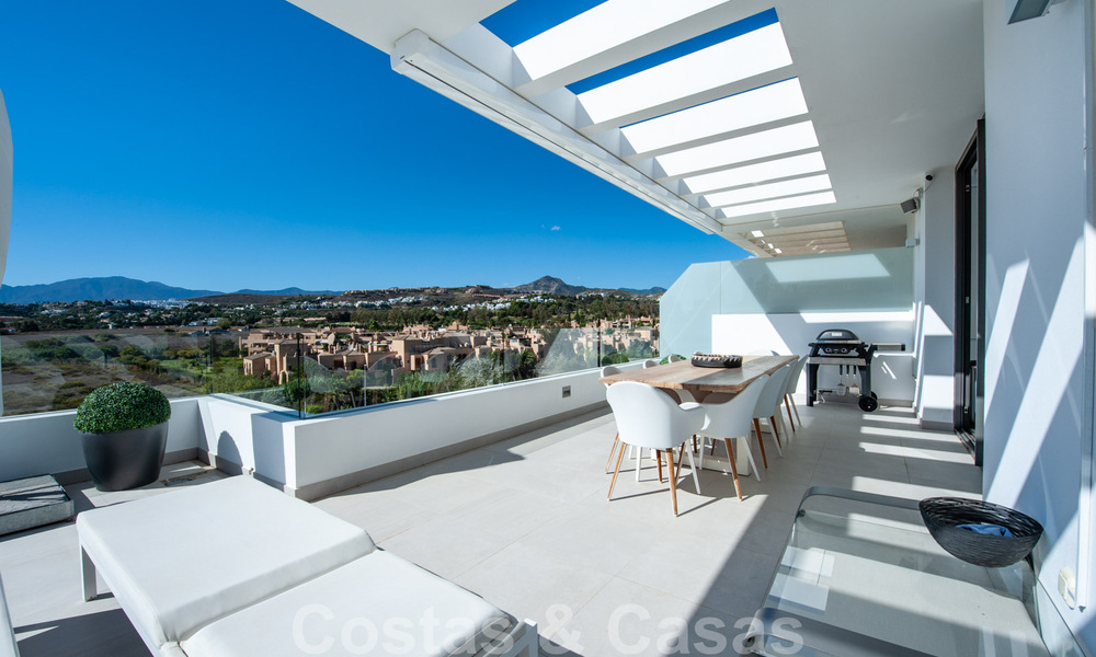 Ready to move in, spacious modern designer penthouse for sale in a luxury complex in Marbella - Estepona 36986