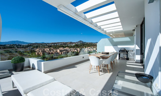 Ready to move in, spacious modern designer penthouse for sale in a luxury complex in Marbella - Estepona 36986 