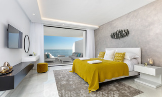 Sleek modern, luxury frontline beach apartment for sale in Emare, on the New Golden Mile, between Marbella and Estepona 36942 
