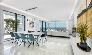 Sleek modern, luxury frontline beach apartment for sale in Emare, on the New Golden Mile, between Marbella and Estepona 36951 