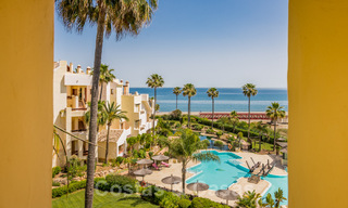 Contemporary and renovated frontline beach Penthouse for sale with 4 bedrooms and stunning sea views on the New Golden Mile between Marbella and Estepona 36926 