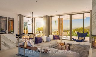 New innovative luxury apartments for sale directly on the golf course and with sea views in Cabopino, East Marbella 37099 