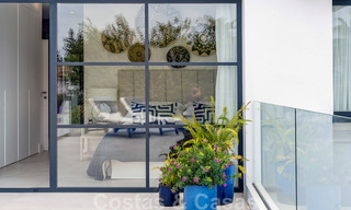 Stylishly refurbished villa for sale in a contemporary Mediterranean style on the Golden Mile in Marbella 37376 