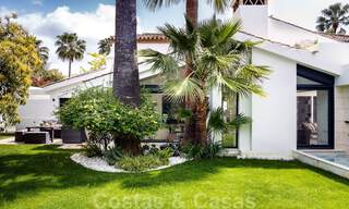 Stylishly refurbished villa for sale in a contemporary Mediterranean style on the Golden Mile in Marbella 37385 