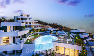 New contemporary design project with luxury apartments for sale with stunning sea views in East Marbella 37402 