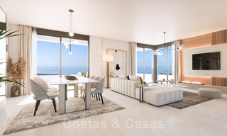 New contemporary design project with luxury apartments for sale with stunning sea views in East Marbella 47634 