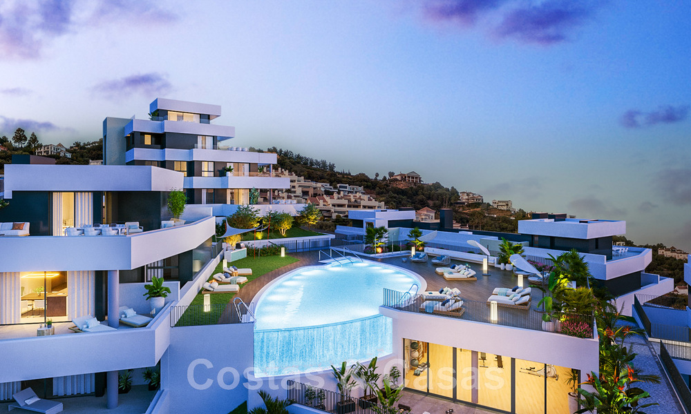 New contemporary design project with luxury apartments for sale with stunning sea views in East Marbella 47642
