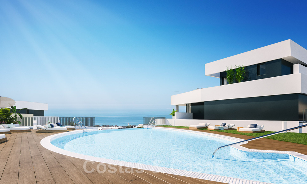 New contemporary design project with luxury apartments for sale with stunning sea views in East Marbella 47643
