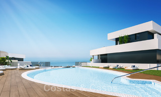 New contemporary design project with luxury apartments for sale with stunning sea views in East Marbella 47643 