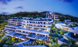 New contemporary design project with luxury apartments for sale with stunning sea views in East Marbella 47647 