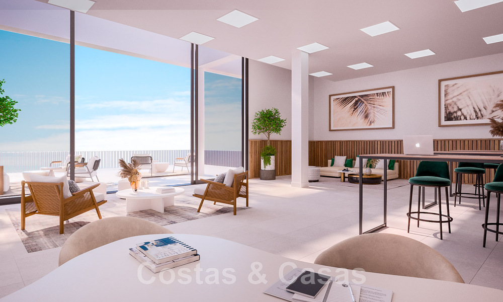 New contemporary design project with luxury apartments for sale with stunning sea views in East Marbella 47650