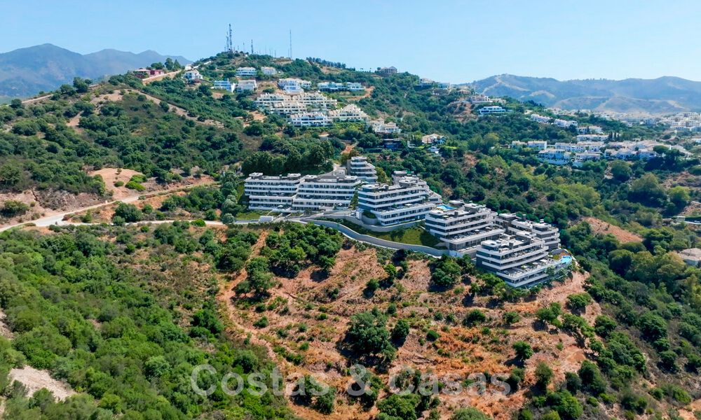 New contemporary design project with luxury apartments for sale with stunning sea views in East Marbella 47654