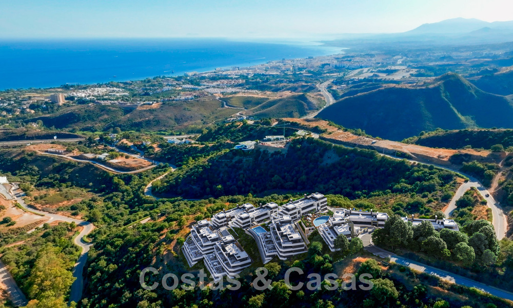 New contemporary design project with luxury apartments for sale with stunning sea views in East Marbella 47656