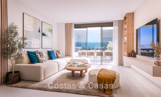 New contemporary design project with luxury apartments for sale with stunning sea views in East Marbella 800520 