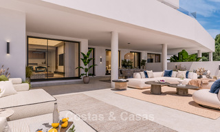 New contemporary design project with luxury apartments for sale with stunning sea views in East Marbella 800522 