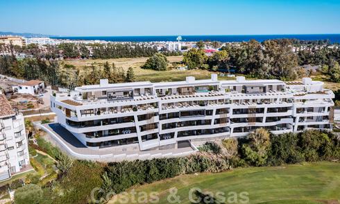 Frontline Golf, modern luxurious apartments for sale, walking distance to amenities in Guadalmina and San Pedro in Marbella 37408