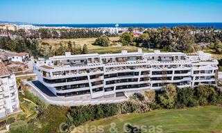 Frontline Golf, modern luxurious apartments for sale, walking distance to amenities in Guadalmina and San Pedro in Marbella 37408 