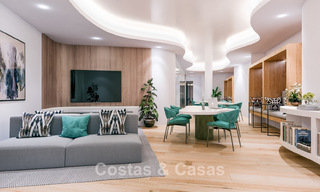Frontline Golf, modern luxurious apartments for sale, walking distance to amenities in Guadalmina and San Pedro in Marbella 806666 