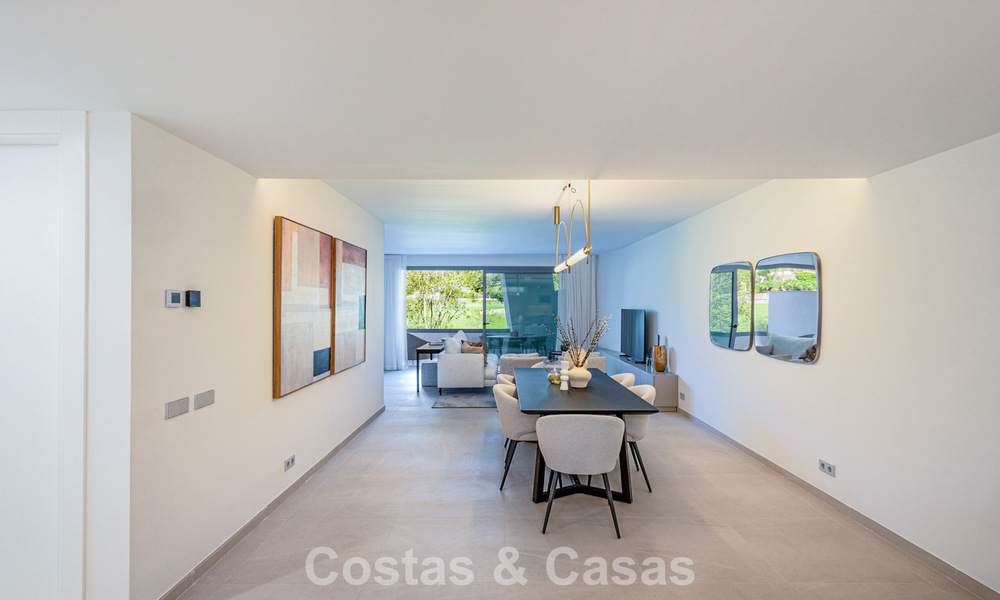 Frontline Golf, modern luxurious apartments for sale, walking distance to amenities in Guadalmina and San Pedro in Marbella 806668