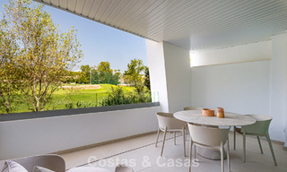 Frontline Golf, modern luxurious apartments for sale, walking distance to amenities in Guadalmina and San Pedro in Marbella 806669 