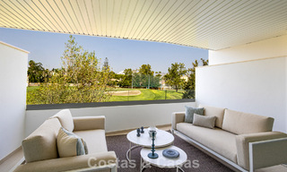 Frontline Golf, modern luxurious apartments for sale, walking distance to amenities in Guadalmina and San Pedro in Marbella 806673 