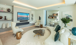Move in ready, new modern design villa for sale in highly sought-after beachside urbanisation just east of Marbella centre 37569 