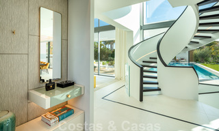 Move in ready, new modern design villa for sale in highly sought-after beachside urbanisation just east of Marbella centre 37579 