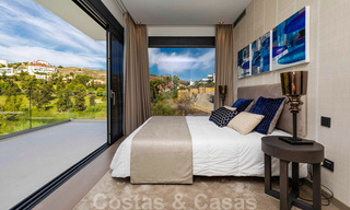 Ready to move into, modern luxury villa for sale, frontline golf in Benahavis - Marbella 37647 