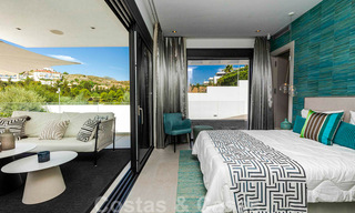 Ready to move into, modern luxury villa for sale, frontline golf in Benahavis - Marbella 37662 