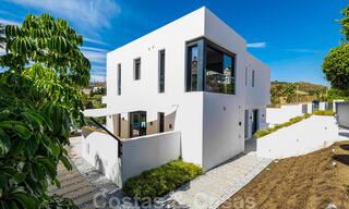 Ready to move into, modern luxury villa for sale, frontline golf in Benahavis - Marbella 37666 