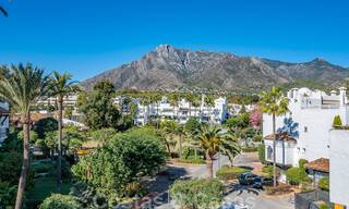 Contemporary refurbished frontline beach luxury penthouse for sale on the Golden Mile in Marbella 37690 