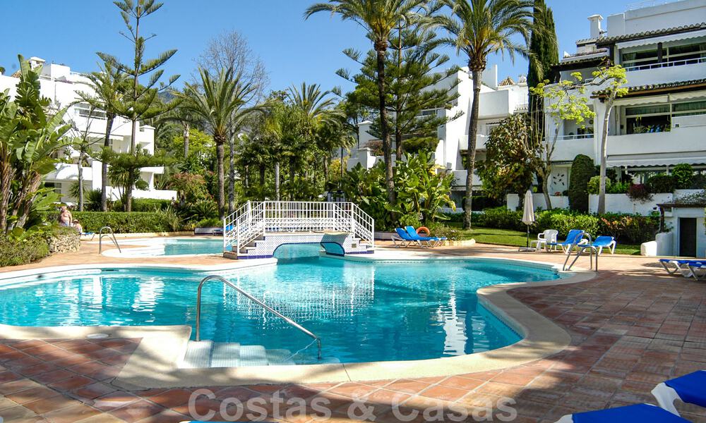 Contemporary refurbished frontline beach luxury penthouse for sale on the Golden Mile in Marbella 37703