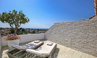 Luxury penthouse for sale with sea views in an exclusive complex, on the prestigious Golden Mile, Marbella 38388 