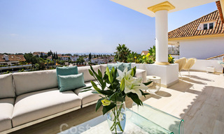 Luxury penthouse for sale with sea views in an exclusive complex, on the prestigious Golden Mile, Marbella 38402 