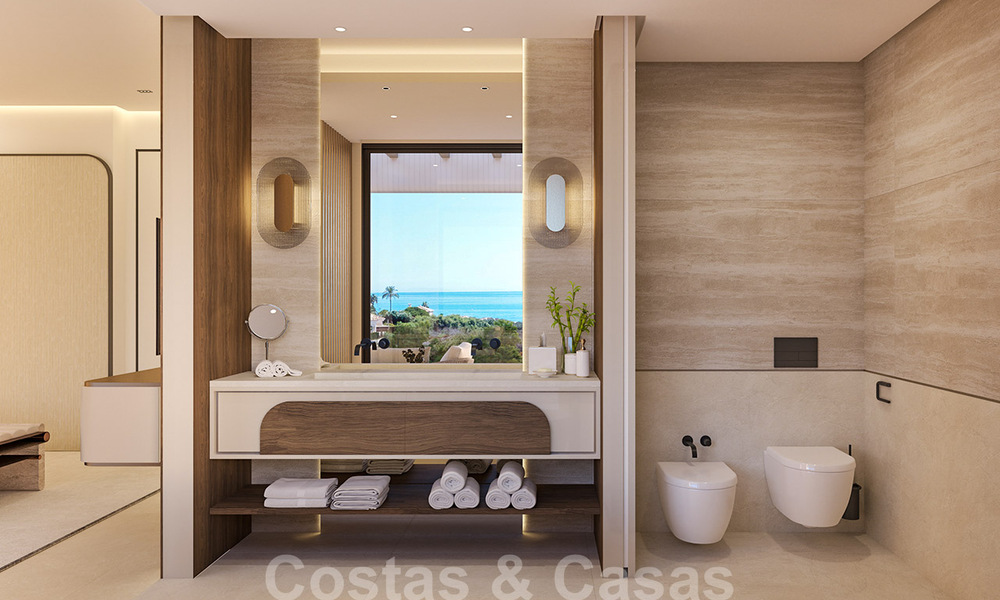 Beachfront new development. Ultra-luxury apartments for sale in frontline beach complex in Marbella 37791