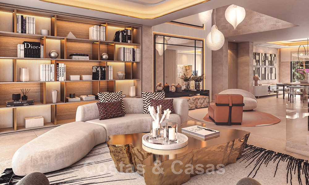 Pre-launch! Beachfront new development. Ultra-luxury apartments for sale in frontline beach complex in Marbella 37793