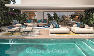 Beachfront new development. Ultra-luxury apartments for sale in frontline beach complex in Marbella 37804 